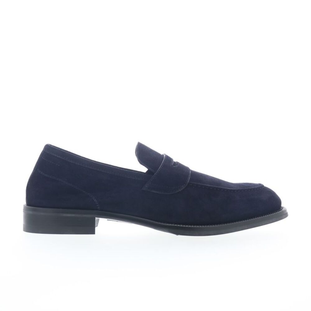 Di Bianco Mens Aviano Unlined Suede Blue Shoes (NWT)